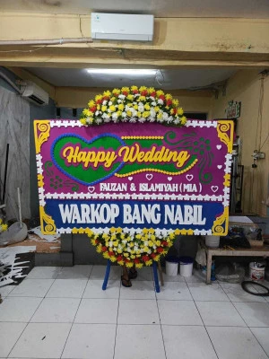 Papan Bunga di Cilamayahilir Blanakan