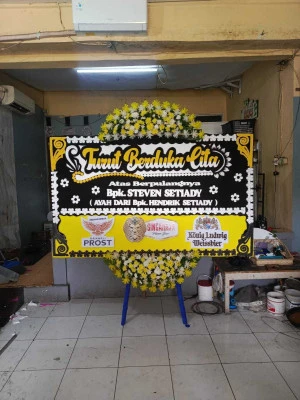 Papan Bunga di Cilamayahilir Blanakan