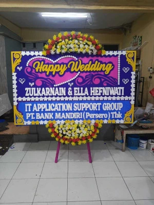 Papan Bunga di Cilamayahilir Blanakan